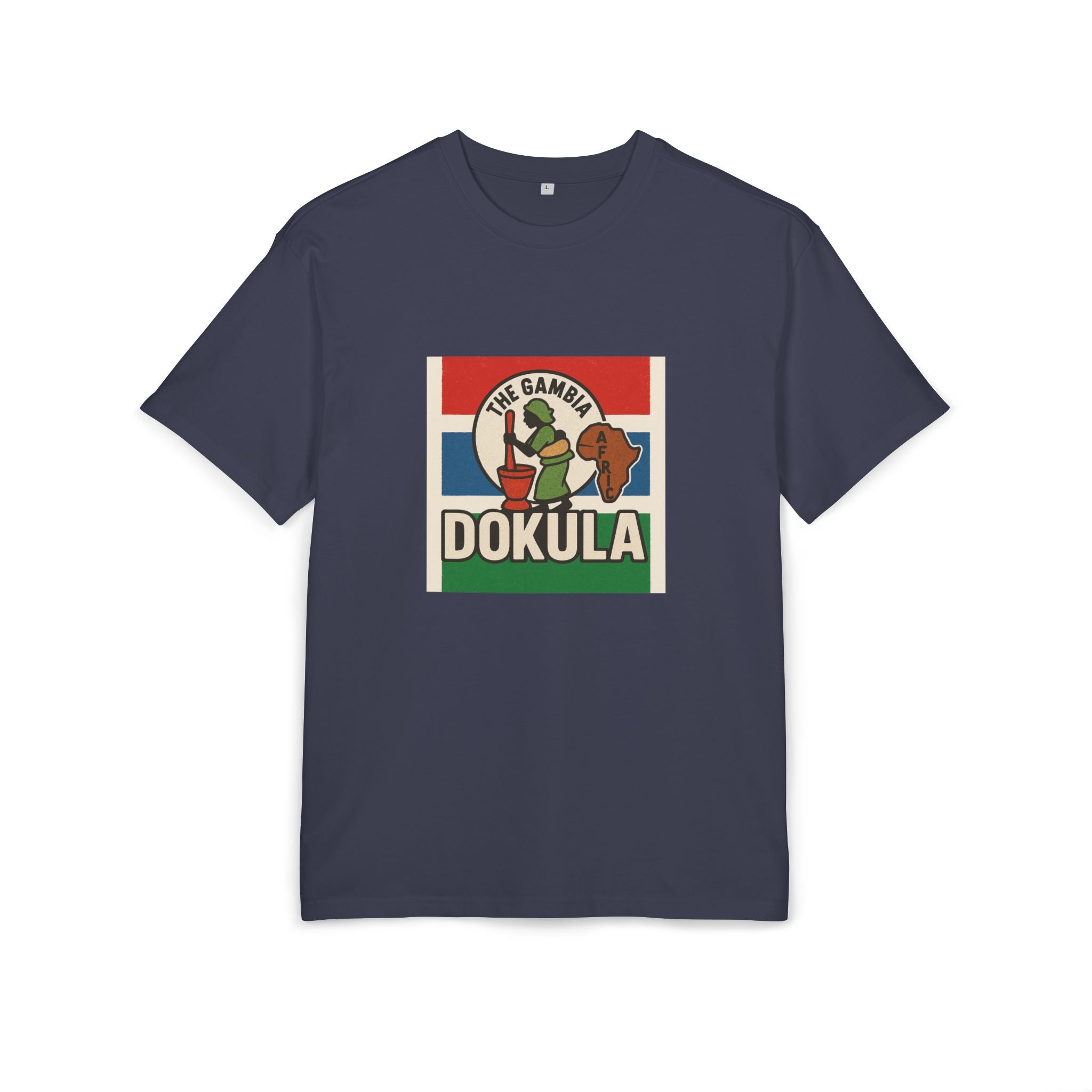 Copy of Dokula Vintage Africa Tee — 'The Gambia' Retro Travel T-Shirt