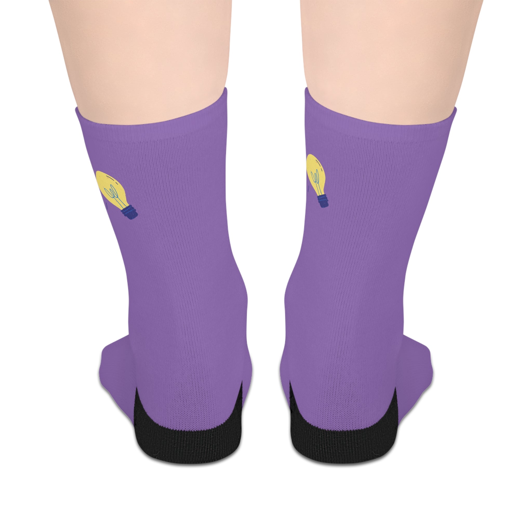 Whimsical Mid-Length Socks, Fun Socks for Every Day, Cute Gift for Cactus Lovers, Colorful Pink Socks, Cozy Socks for Homewear