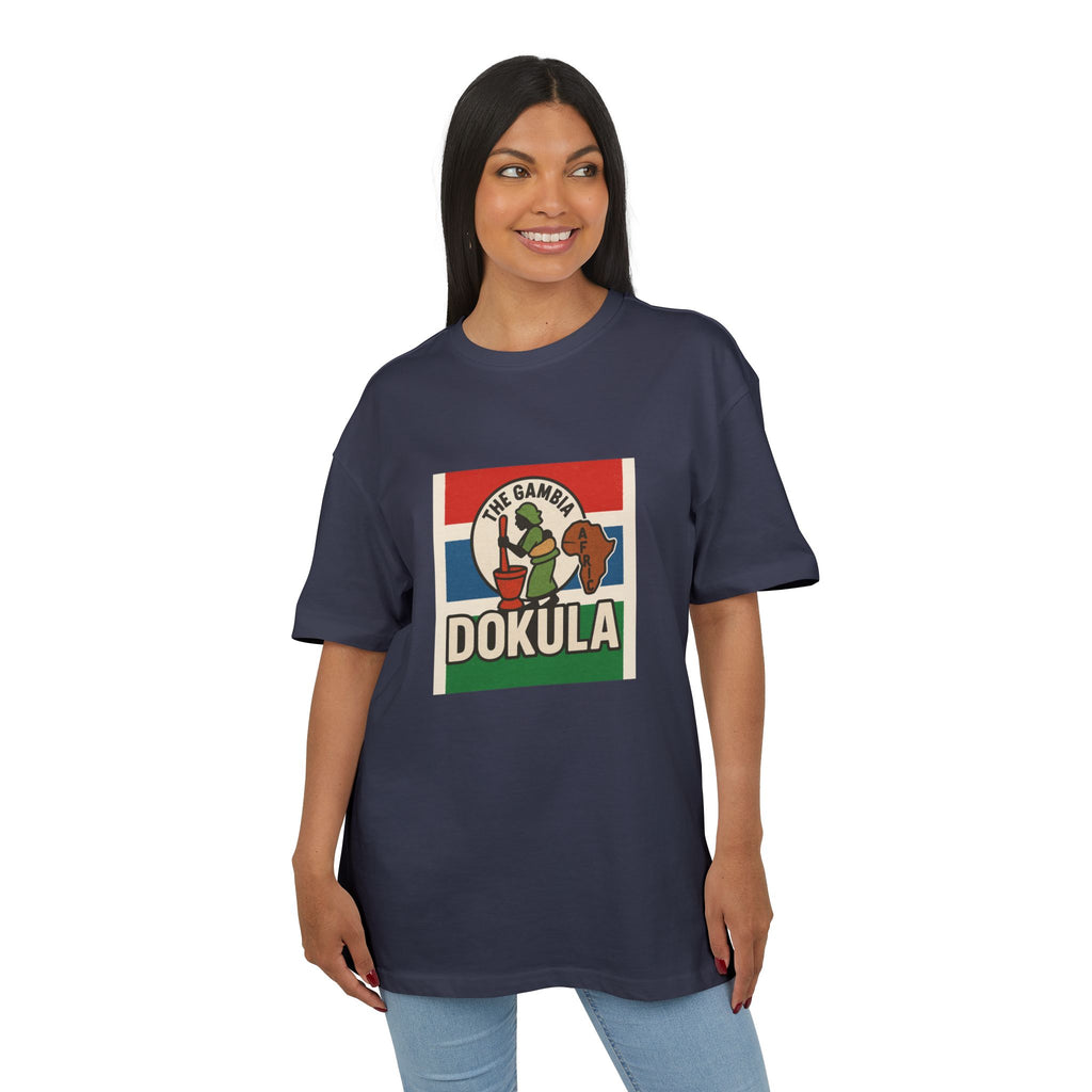 Dokula Vintage Africa Tee — 'The Gambia' Retro Travel T-Shirt
