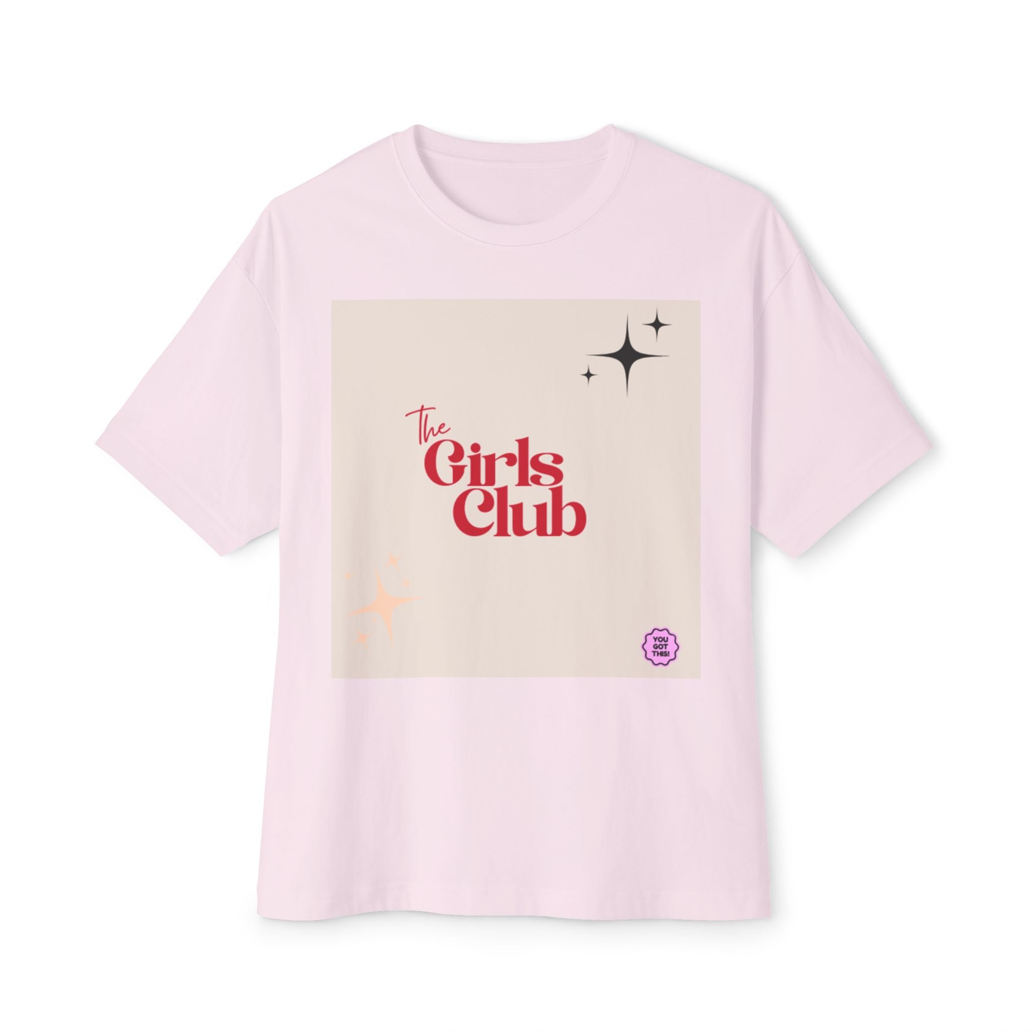 Girls Club Oversized Tee - Join the Vibe