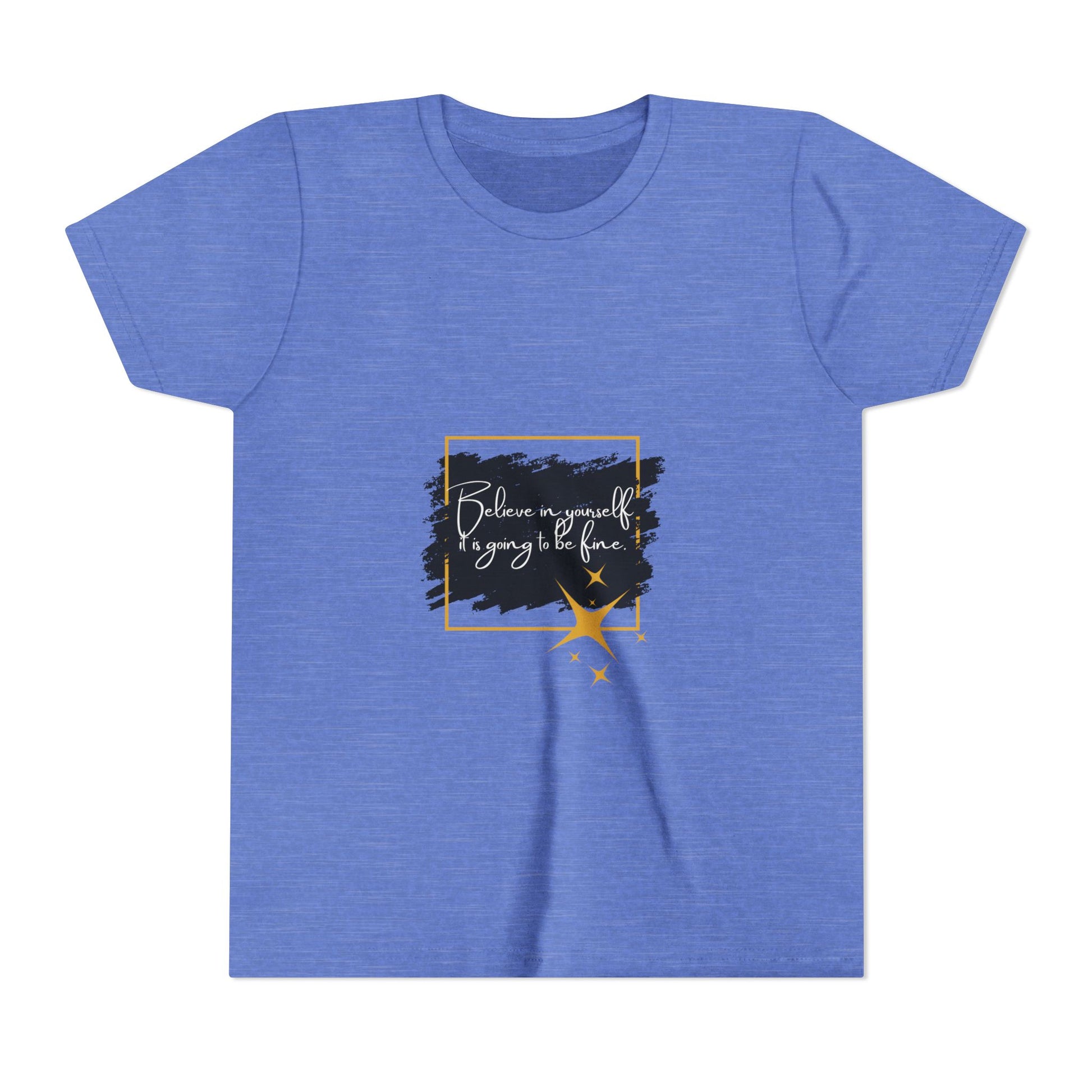 Inspirational Youth Tee - Believe in Yourself Short Sleeve Shirt, Motivational Kids Top, Back to School Outfit, Birthday Gift, [...]