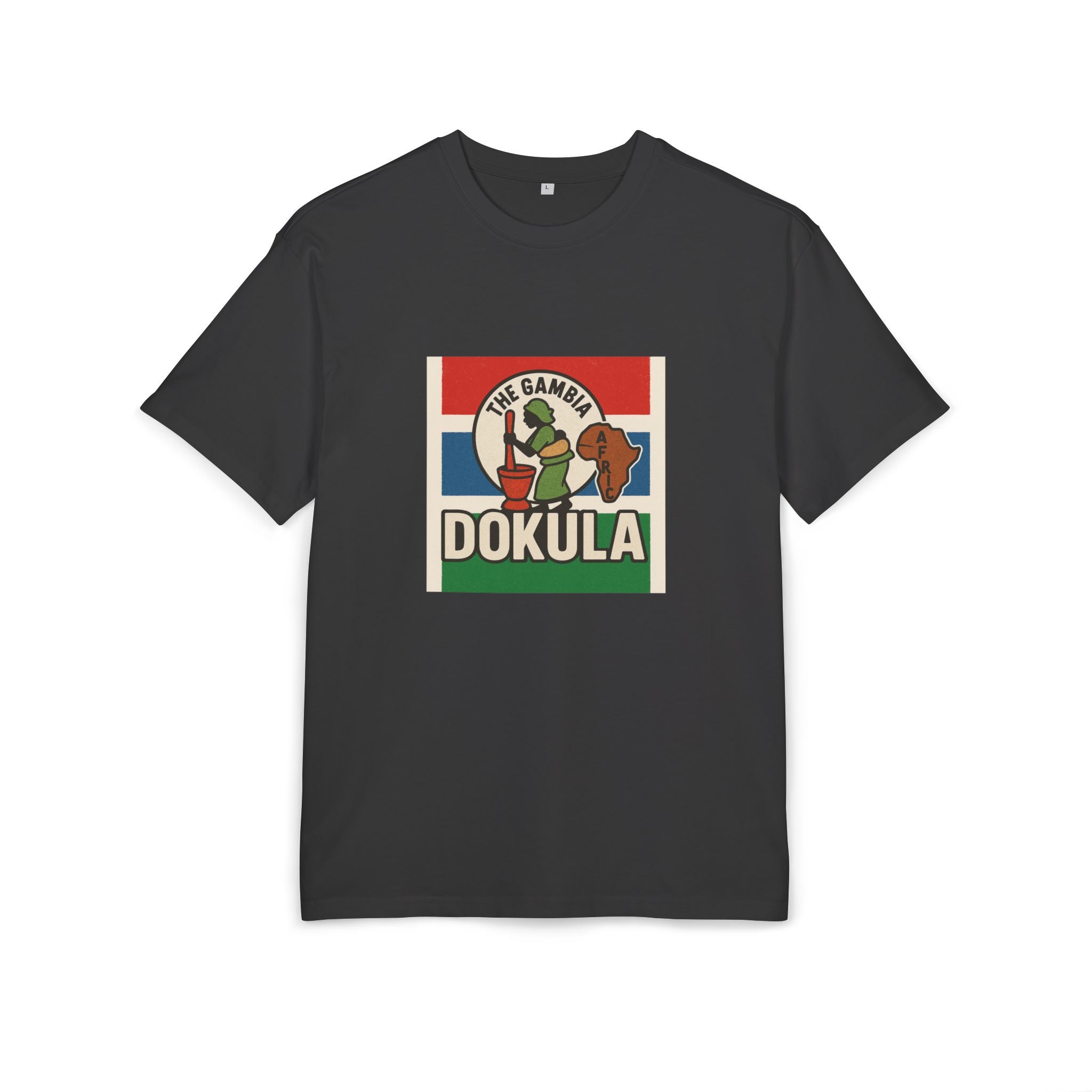Copy of Dokula Vintage Africa Tee — 'The Gambia' Retro Travel T-Shirt
