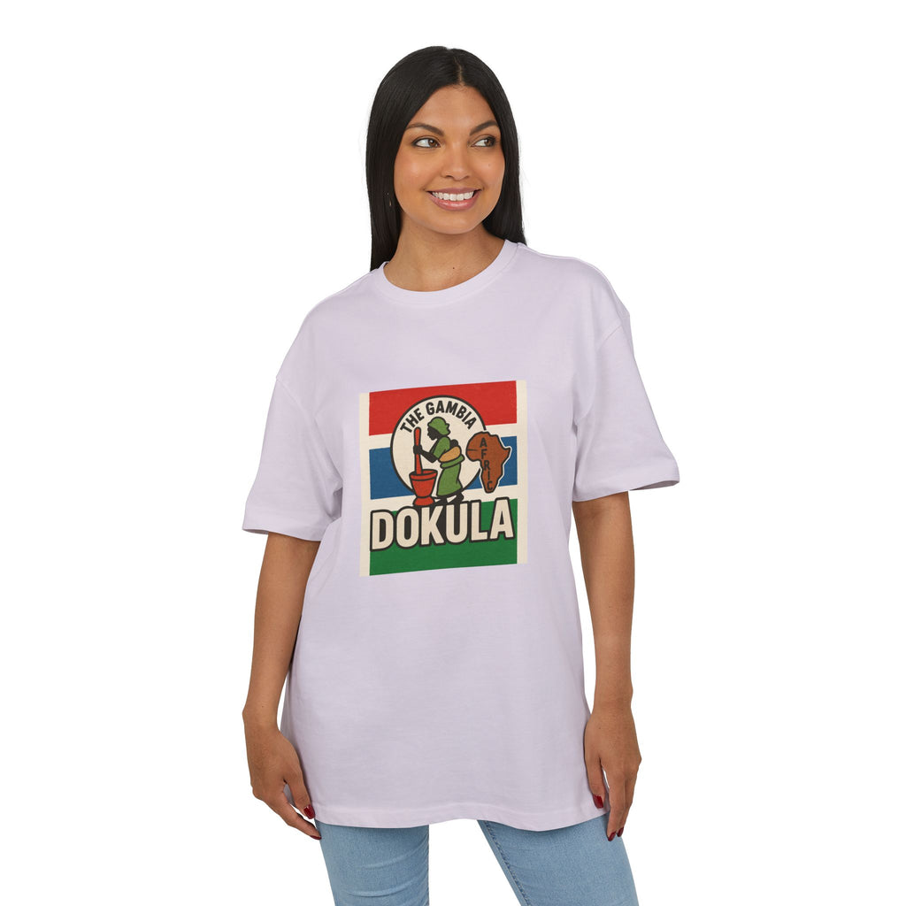 Dokula Vintage Africa Tee — 'The Gambia' Retro Travel T-Shirt