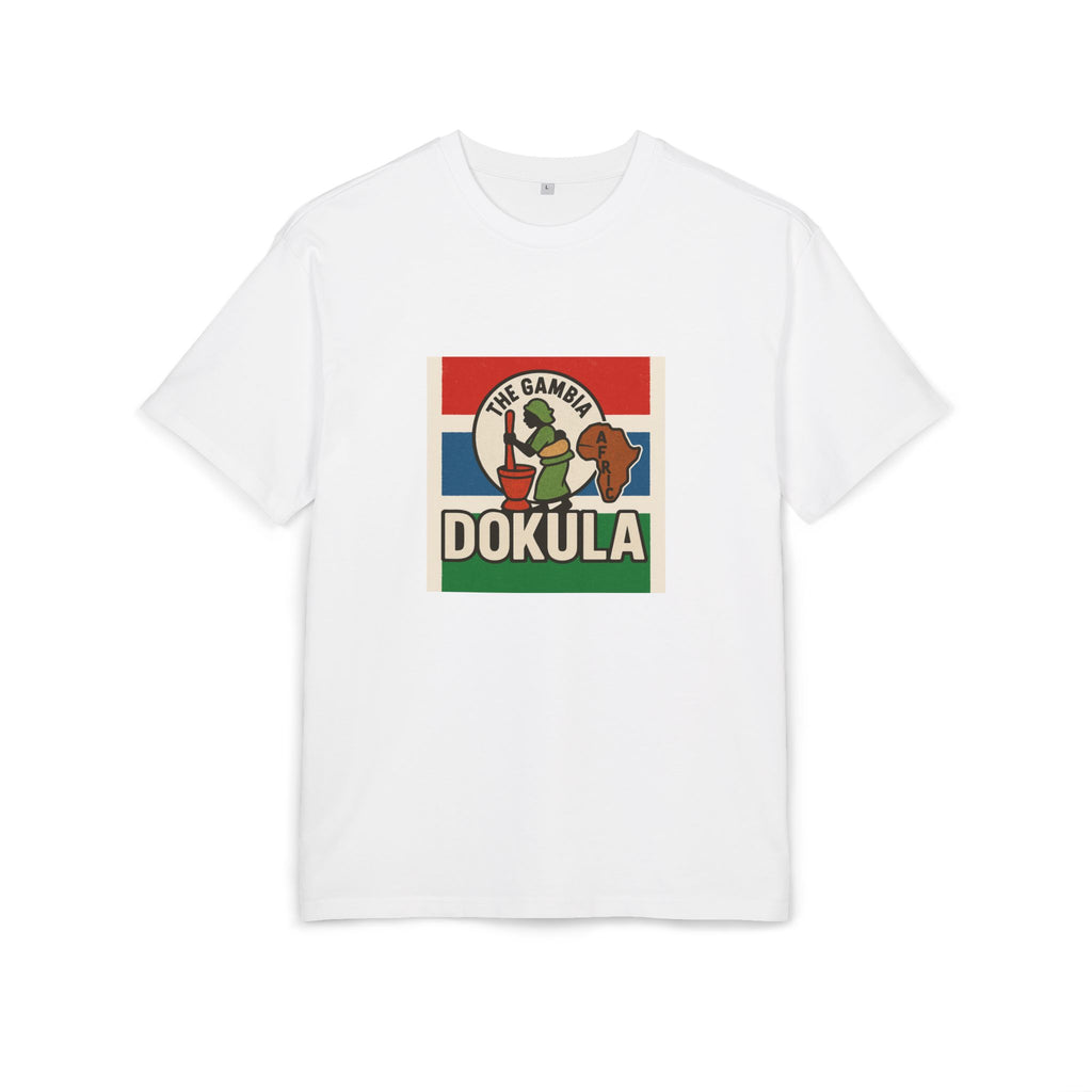 Dokula Vintage Africa Tee — 'The Gambia' Retro Travel T-Shirt