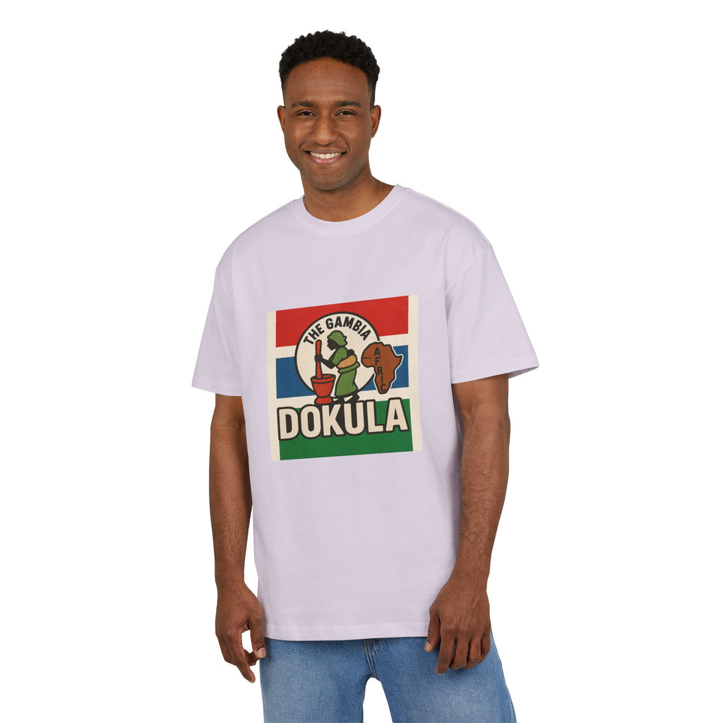 Dokula Vintage Africa Tee — 'The Gambia' Retro Travel T-Shirt