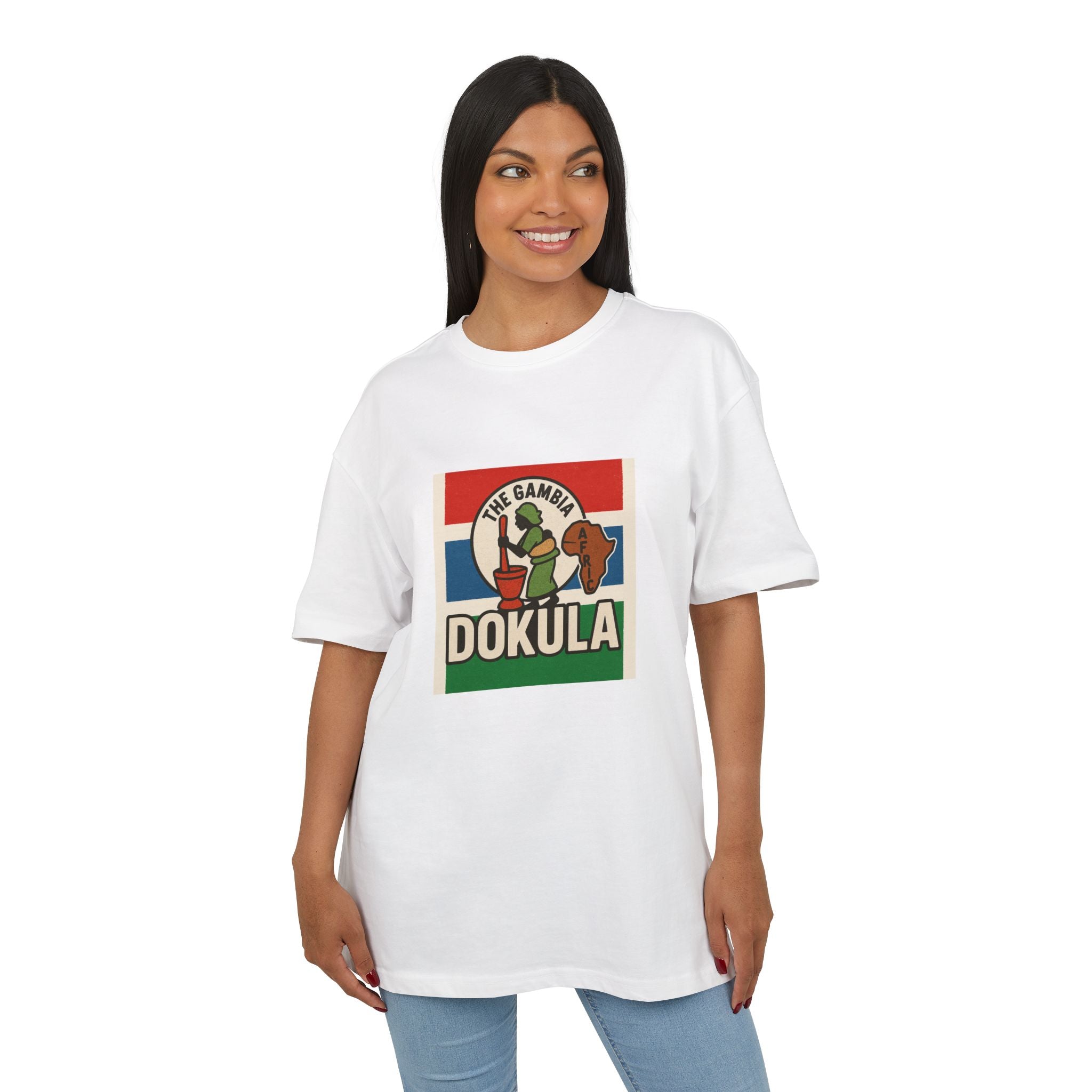 Copy of Dokula Vintage Africa Tee — 'The Gambia' Retro Travel T-Shirt