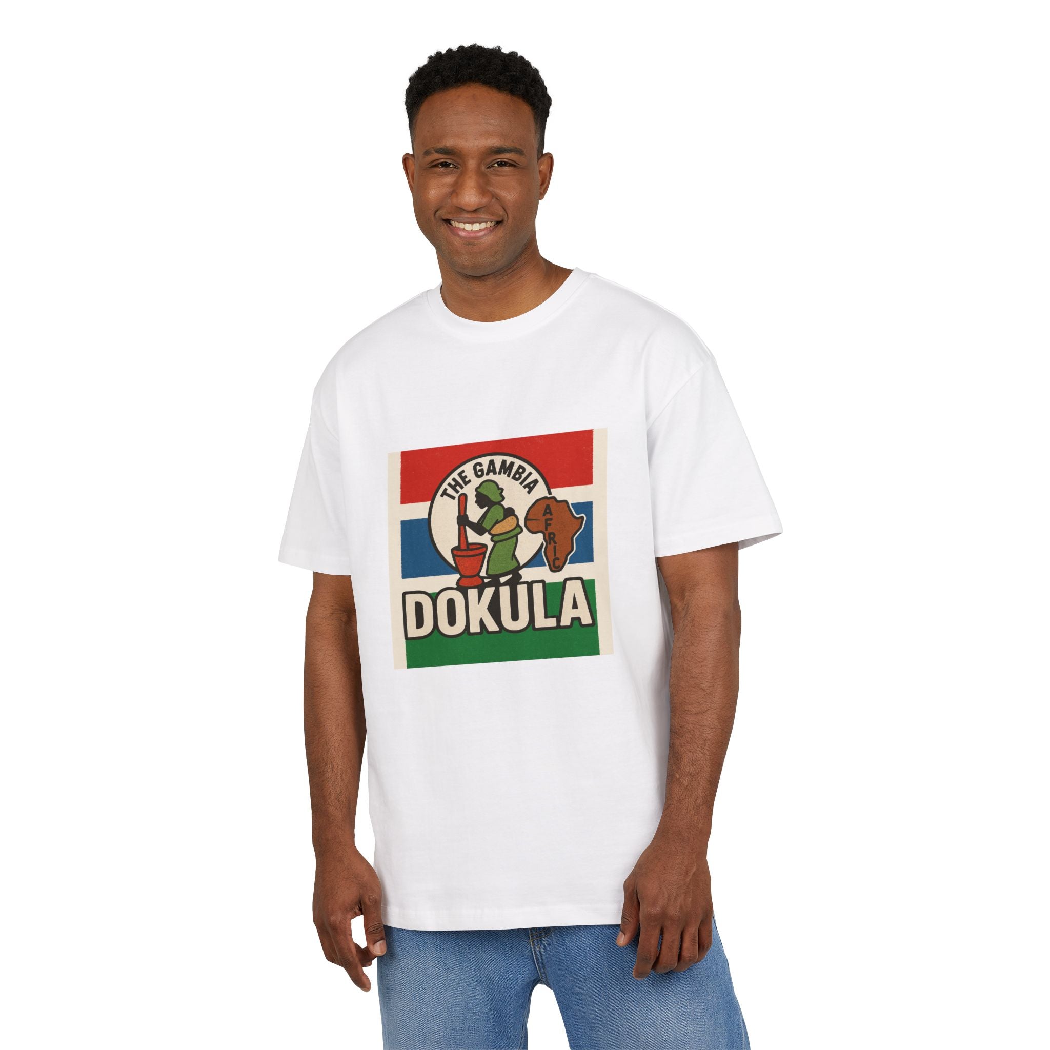 Copy of Dokula Vintage Africa Tee — 'The Gambia' Retro Travel T-Shirt