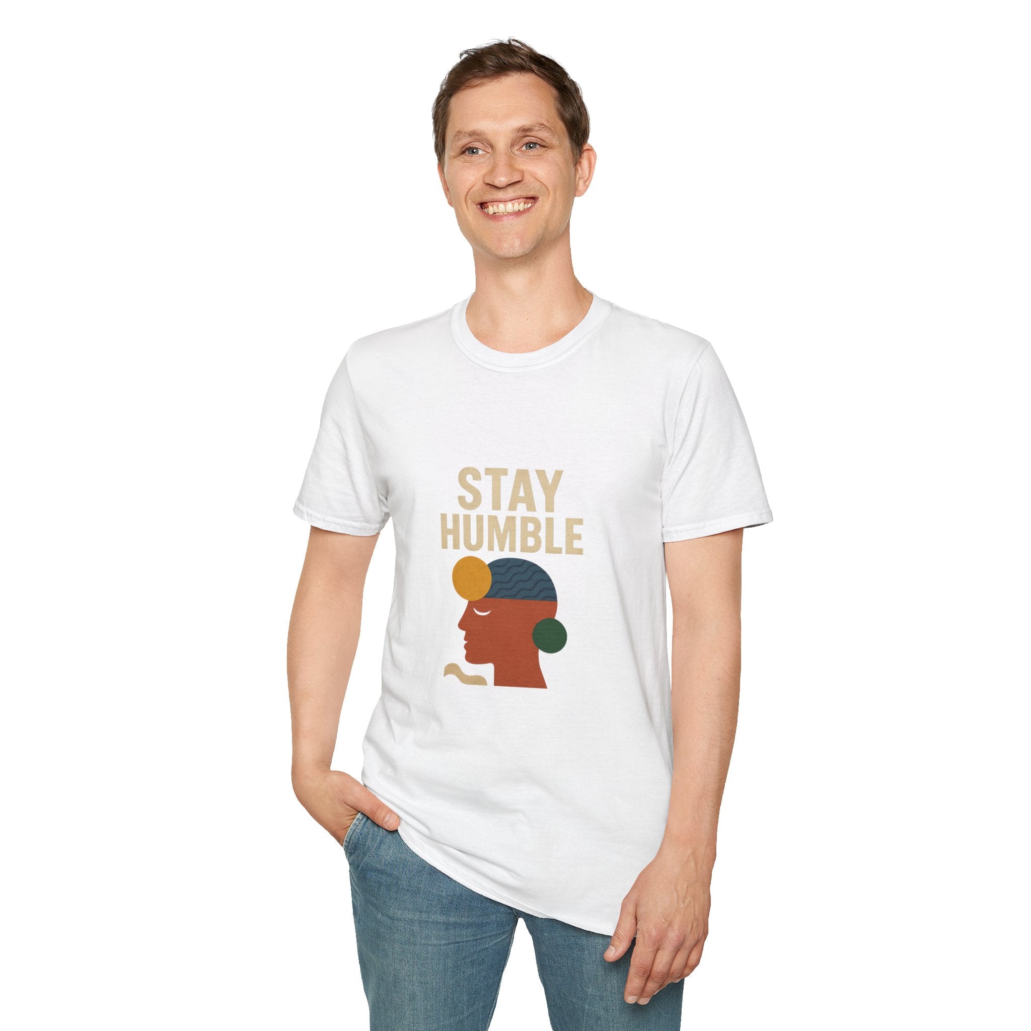 Inspirational Stay Humble T-Shirt for Everyday Wear, Gift for Friends, Motivational Clothing, Self-Care Fashion, Affirmation Tee