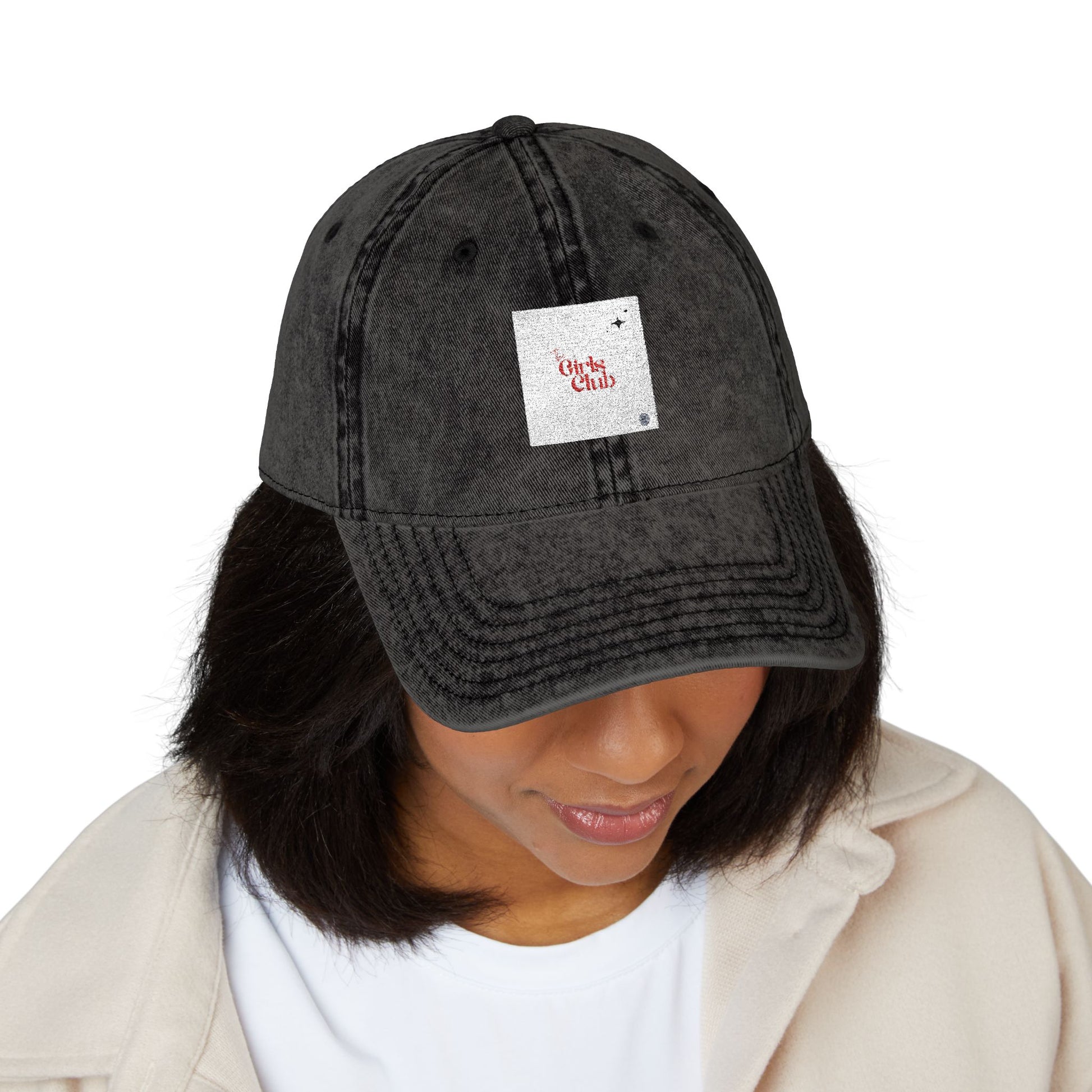 Vintage Embroidered Cap - Retro Style Hat for Casual Outfits, Gift for Him/Her, Dad Hat for Everyday Wear, Summer Fashion